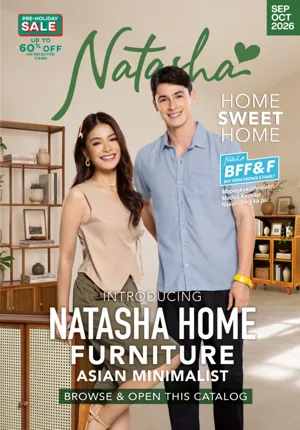 NATASHA September–October 2026 brochure cover